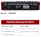 Tiwa 4 canal Professional Digital Mini Mini Mezclador de audio Consola
